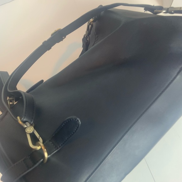 ECOSUSI Black Vegan Leather Tote Backpack Convertible Bag Women Laptop Purse - Picture 10 of 13